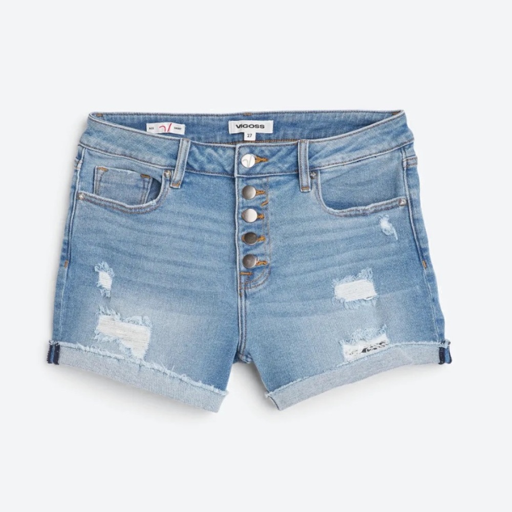 Vigoss Ace High Rise Cuffed Short